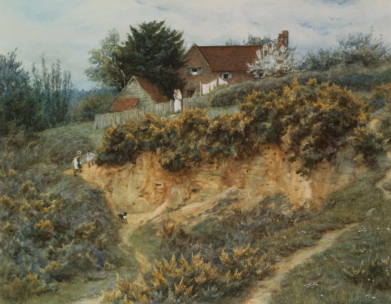 Sandhillsben, Witleyben alkotó: Helen Allingham