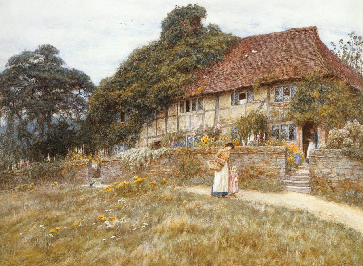 Stedhamben, Midhurst közelében alkotó: Helen Allingham