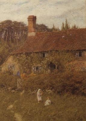 Házikó Witleyben alkotó: Helen Allingham