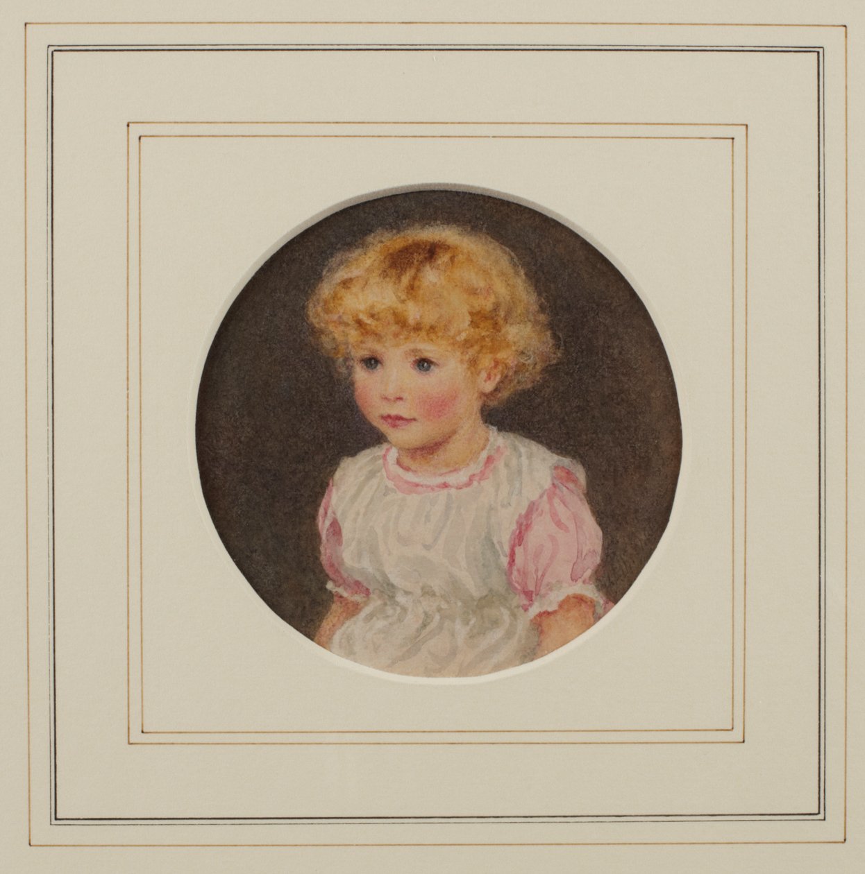 Henry Allingham, 3 éves (akvarell, papír) alkotó: Helen Allingham