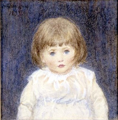 Egy éves (akvarell) alkotó: Helen Allingham