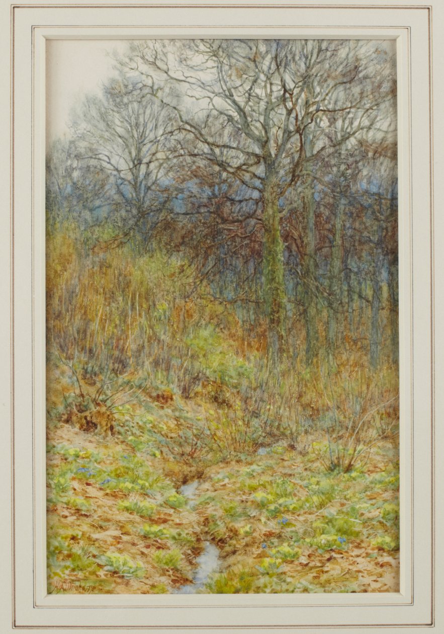 A mi kankalinfánk, 1913 alkotó: Helen Allingham