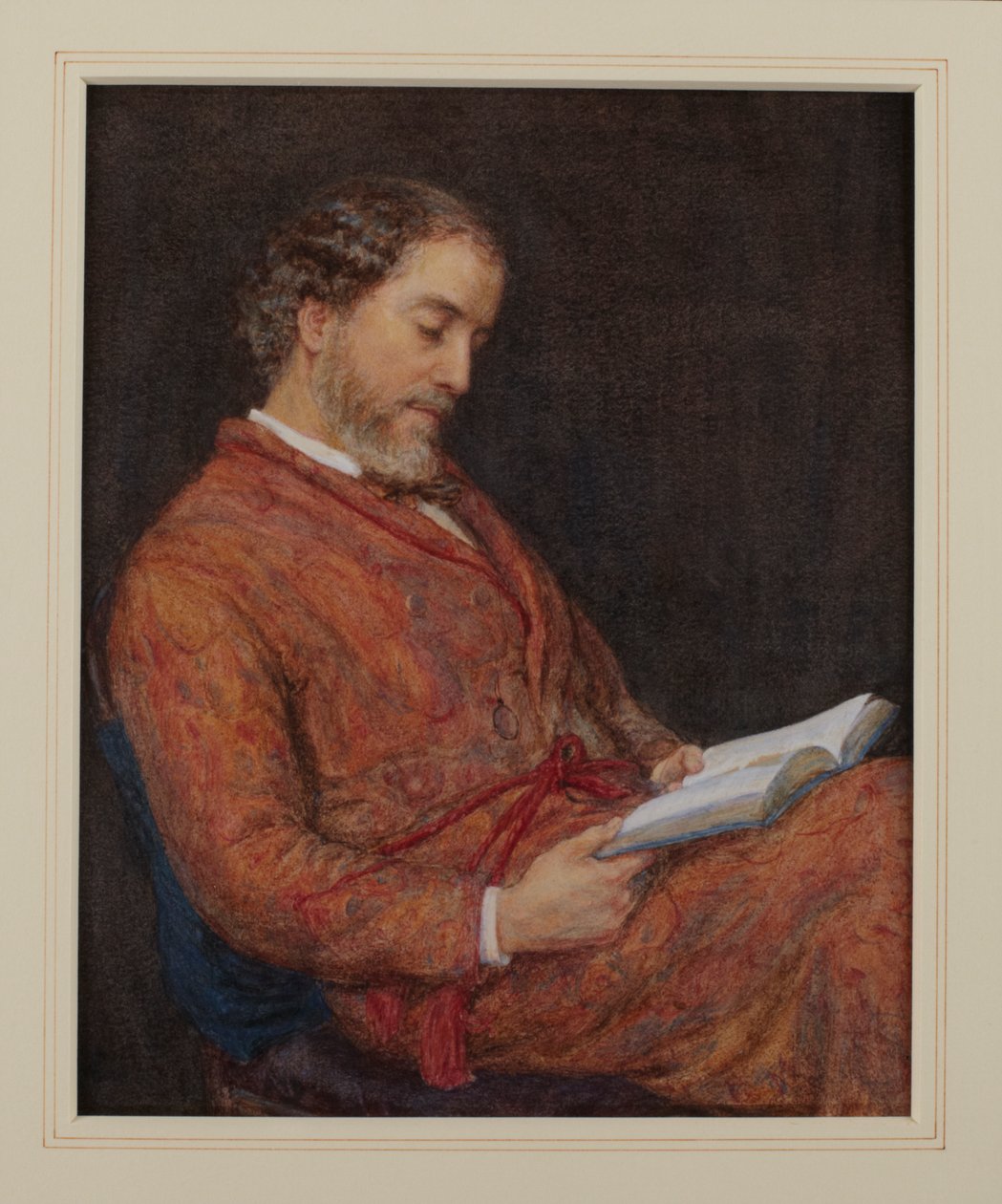 William Allingham portréja alkotó: Helen Allingham
