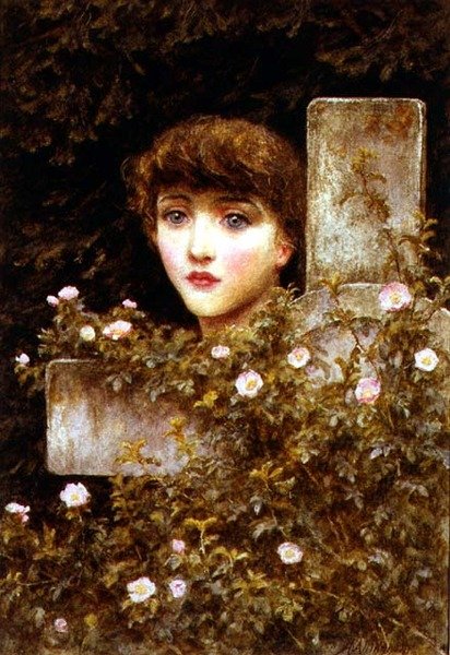 Bánat – egy vadrózsa alkotó: Helen Allingham