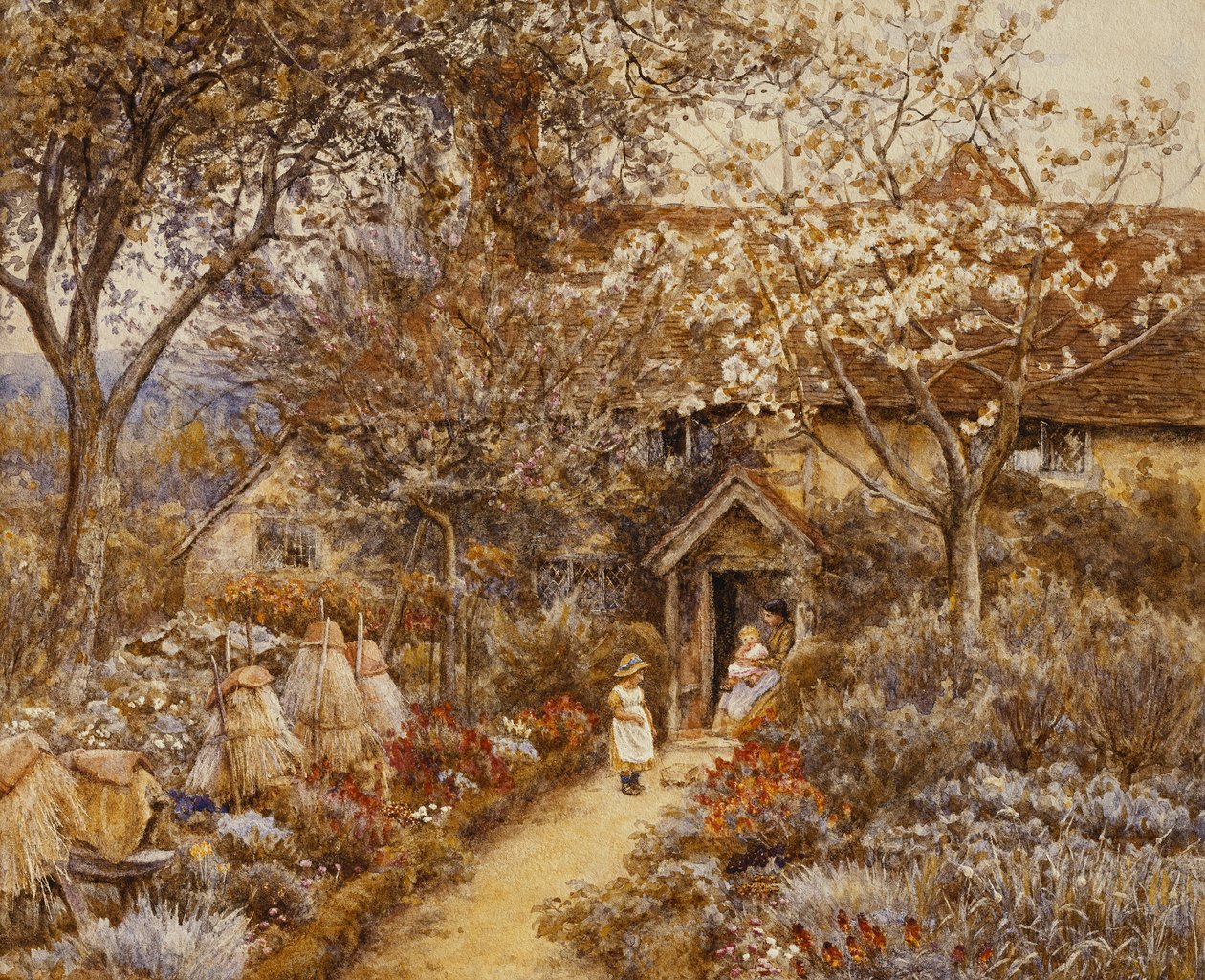 Tavasz, 1883 alkotó: Helen Allingham