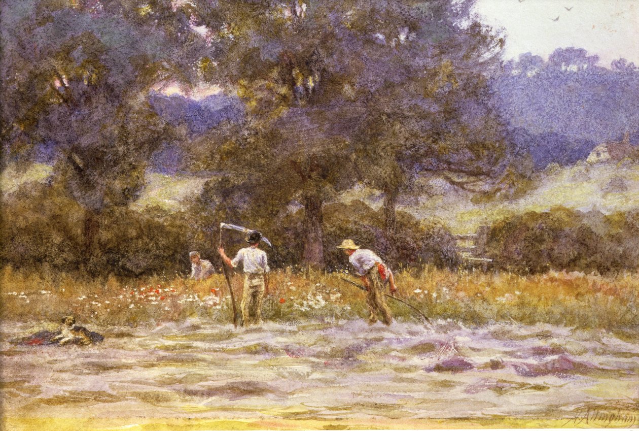 A Kaszák alkotó: Helen Allingham