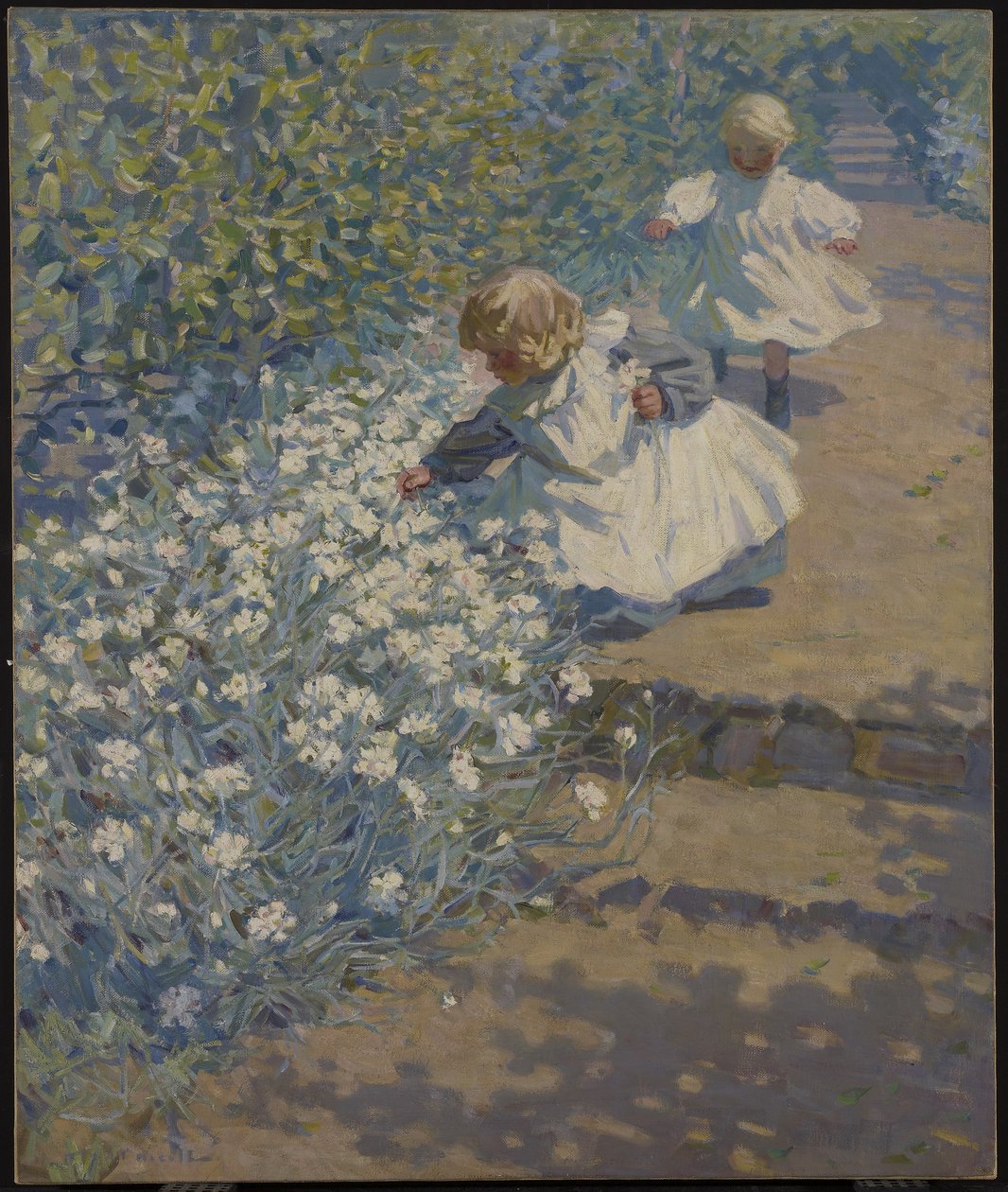 Virágszedés, 1912 körül alkotó: Helen Galloway McNicholl