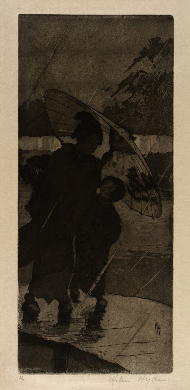 Egy esős éjszaka alkotó: Helen Hyde