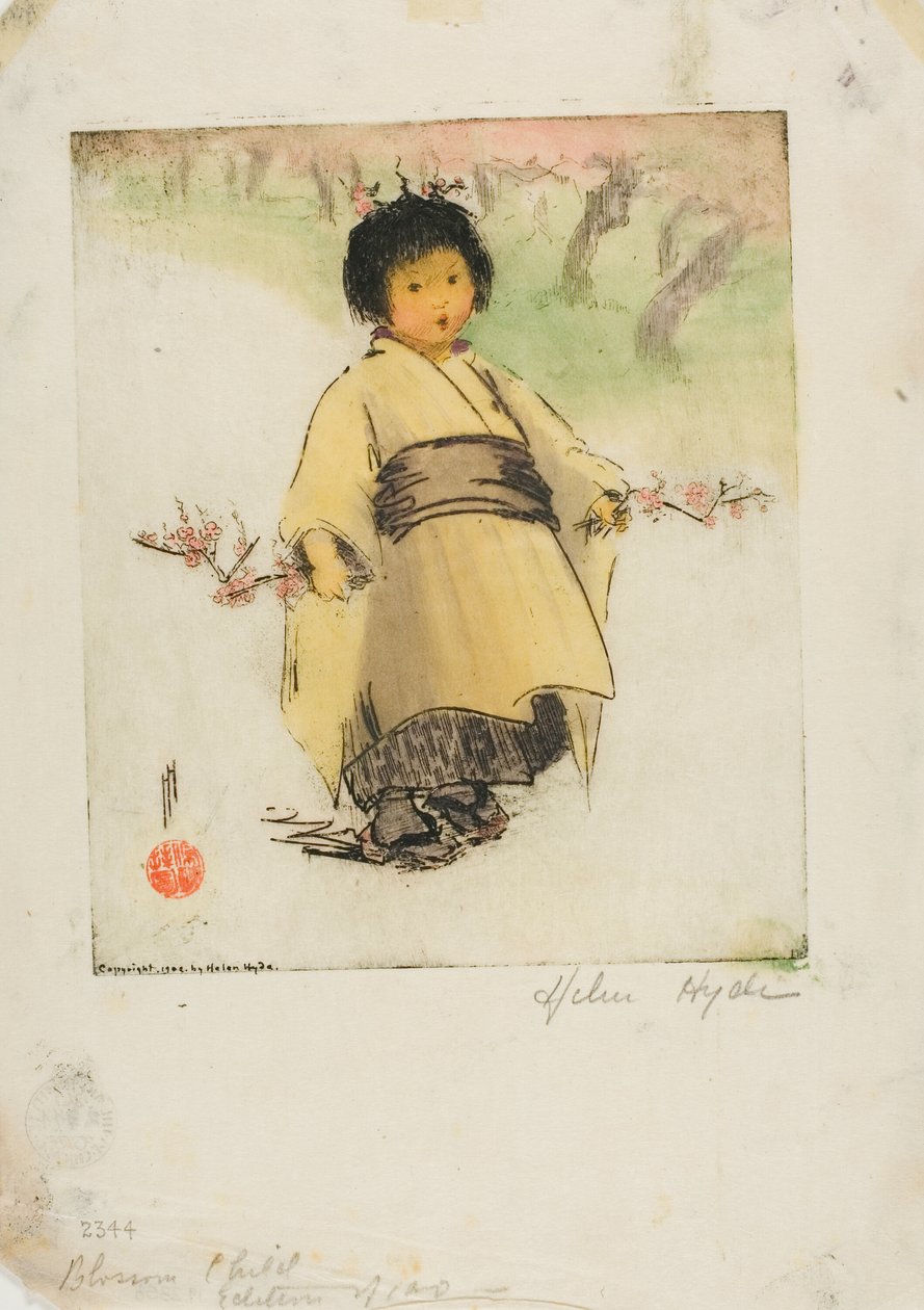 Blossom Child alkotó: Helen Hyde