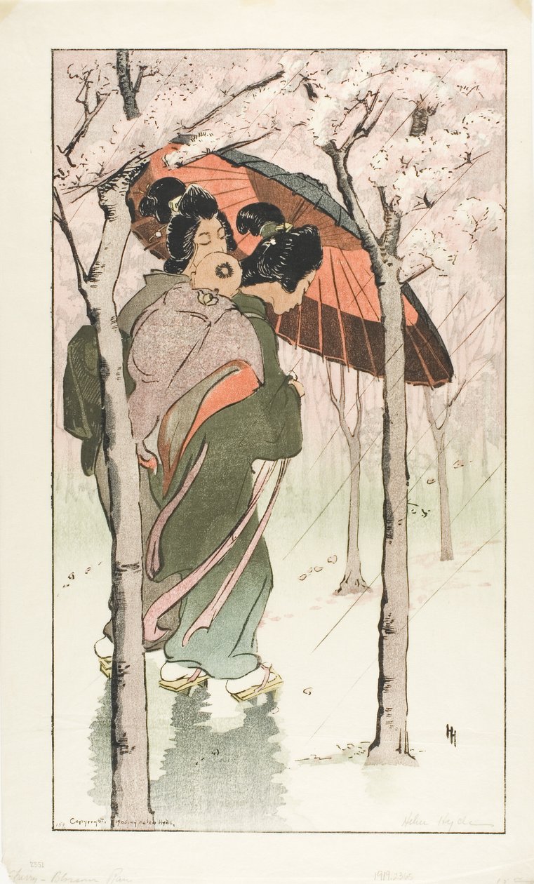 Cseresznyevirág eső alkotó: Helen Hyde