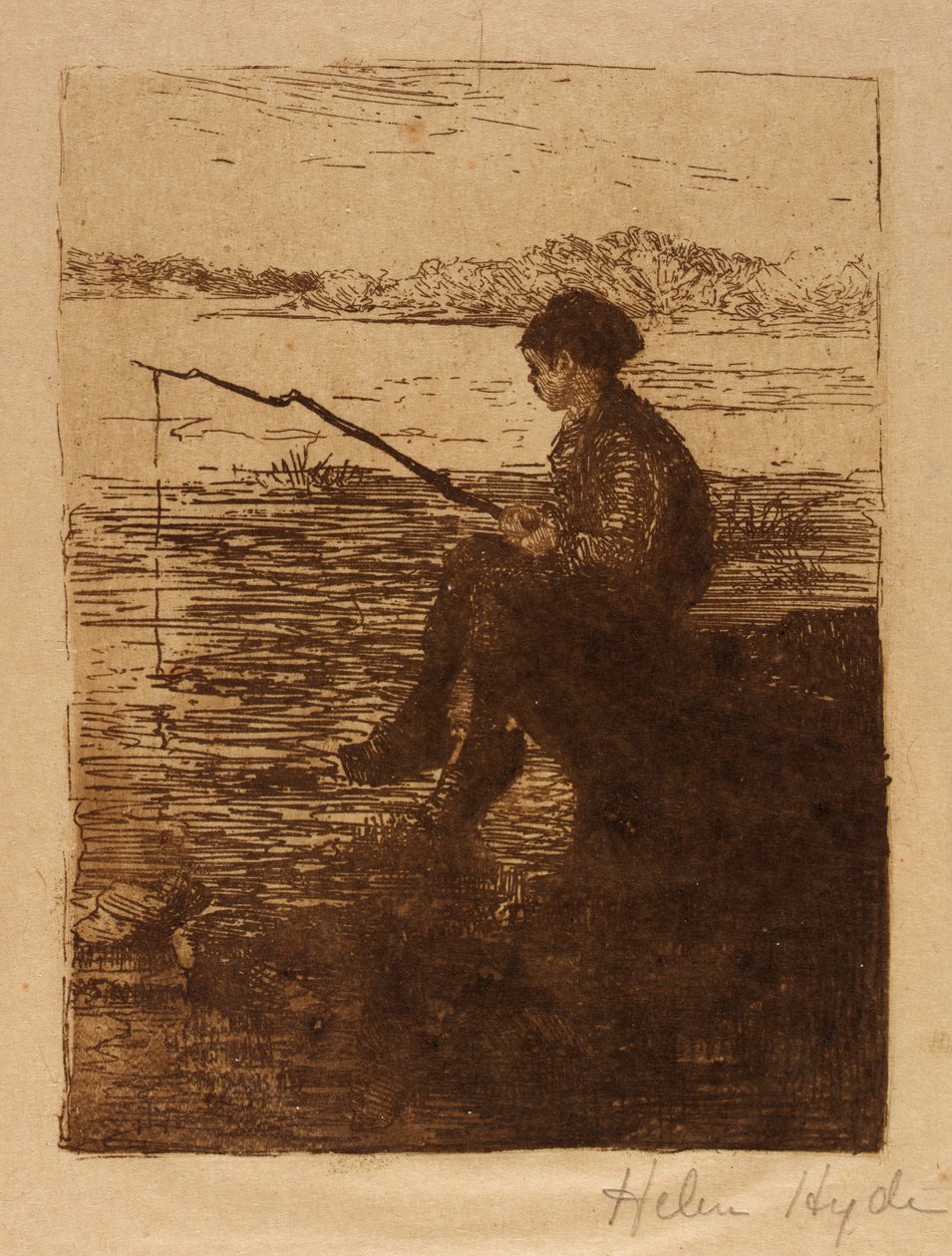 Fisher Boy alkotó: Helen Hyde
