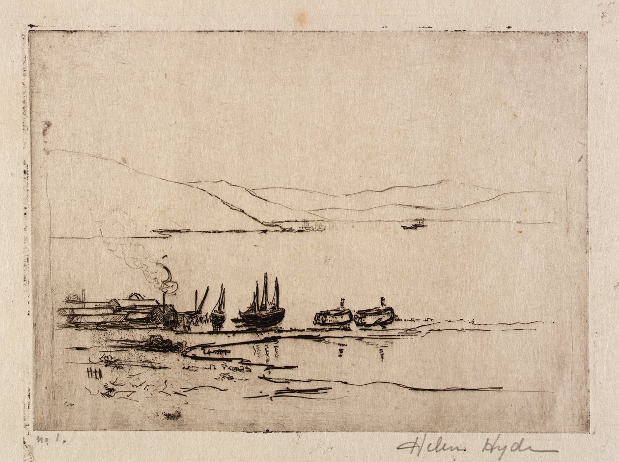 Sausalito alkotó: Helen Hyde