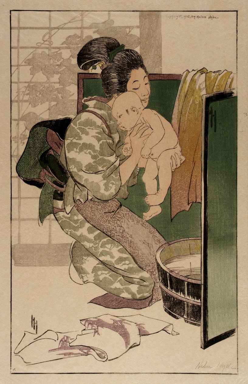 A fürdő alkotó: Helen Hyde