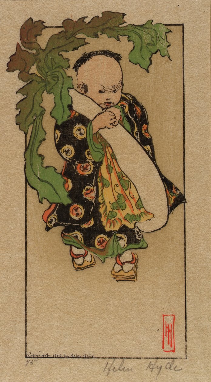 A Daikon és a baba alkotó: Helen Hyde