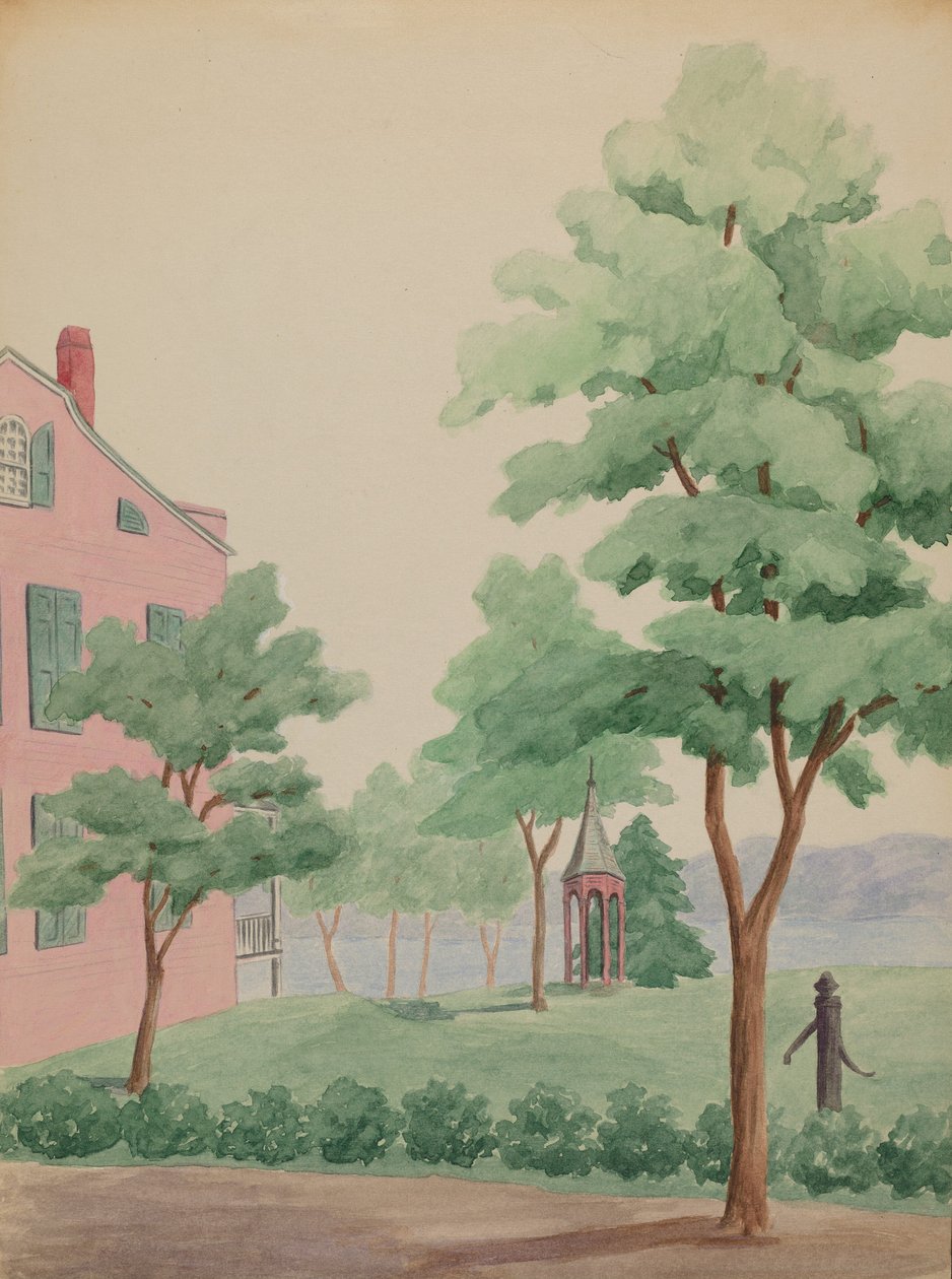 Schermerhorn birtok, c. 1936. alkotó: Helen Miller