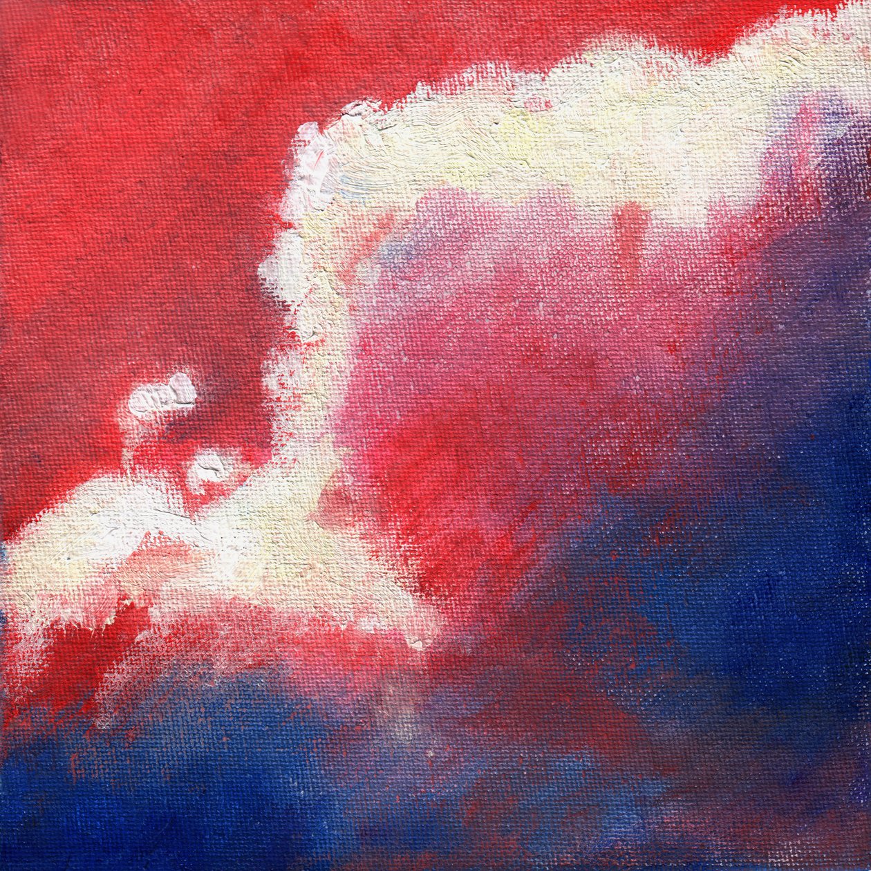 Felhő miniatűr IV, 2016, alkotó: Helen White