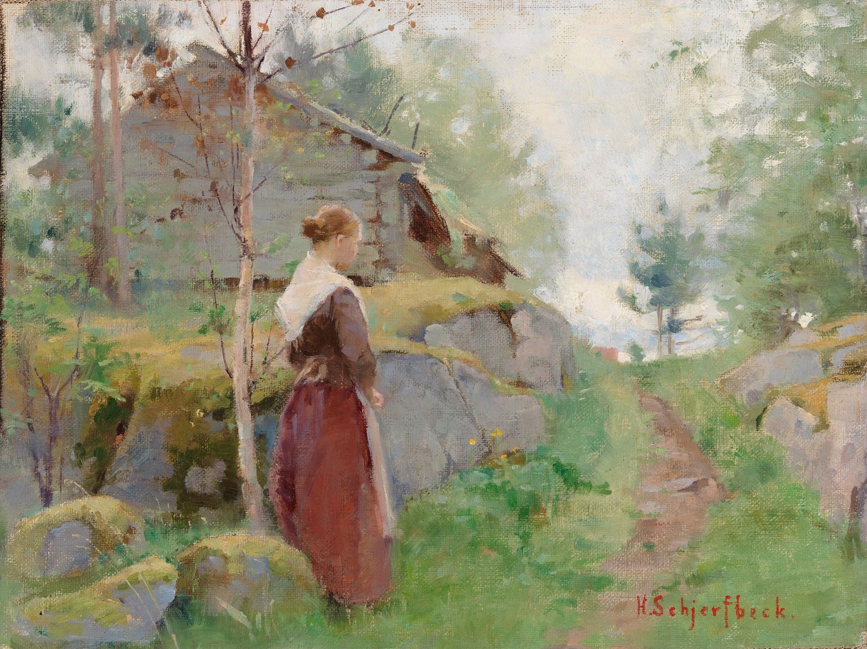 A barösundi lány alkotó: Helene Schjerfbeck