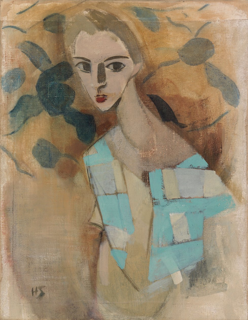 A lány Eydtkuhne-ból II alkotó: Helene Schjerfbeck