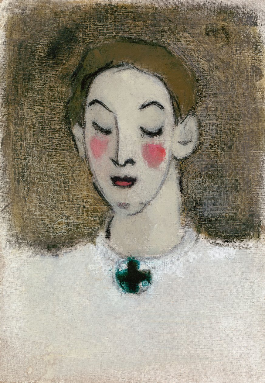 Ápolónő I (Kaija Lahtinen) alkotó: Helene Schjerfbeck