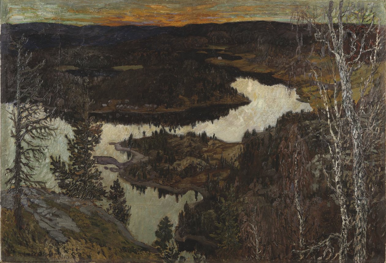 Ősz, Nordingrå alkotó: Helmer Osslund