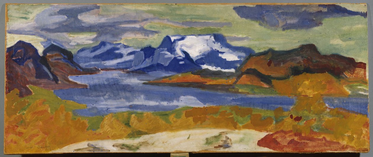 Úton „Sjöfallet” felé alkotó: Helmer Osslund