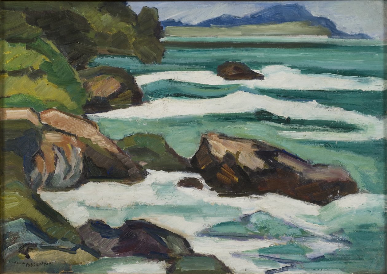The Mediterranean Breaker (olaj, papír, fedélzetre szerelve) alkotó: Helmer Osslund