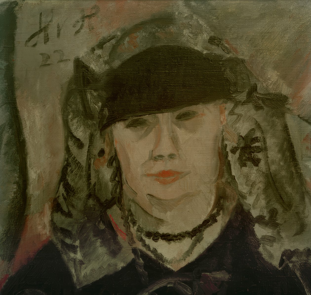 Madame Aås portréja alkotó: Helmut Kolle