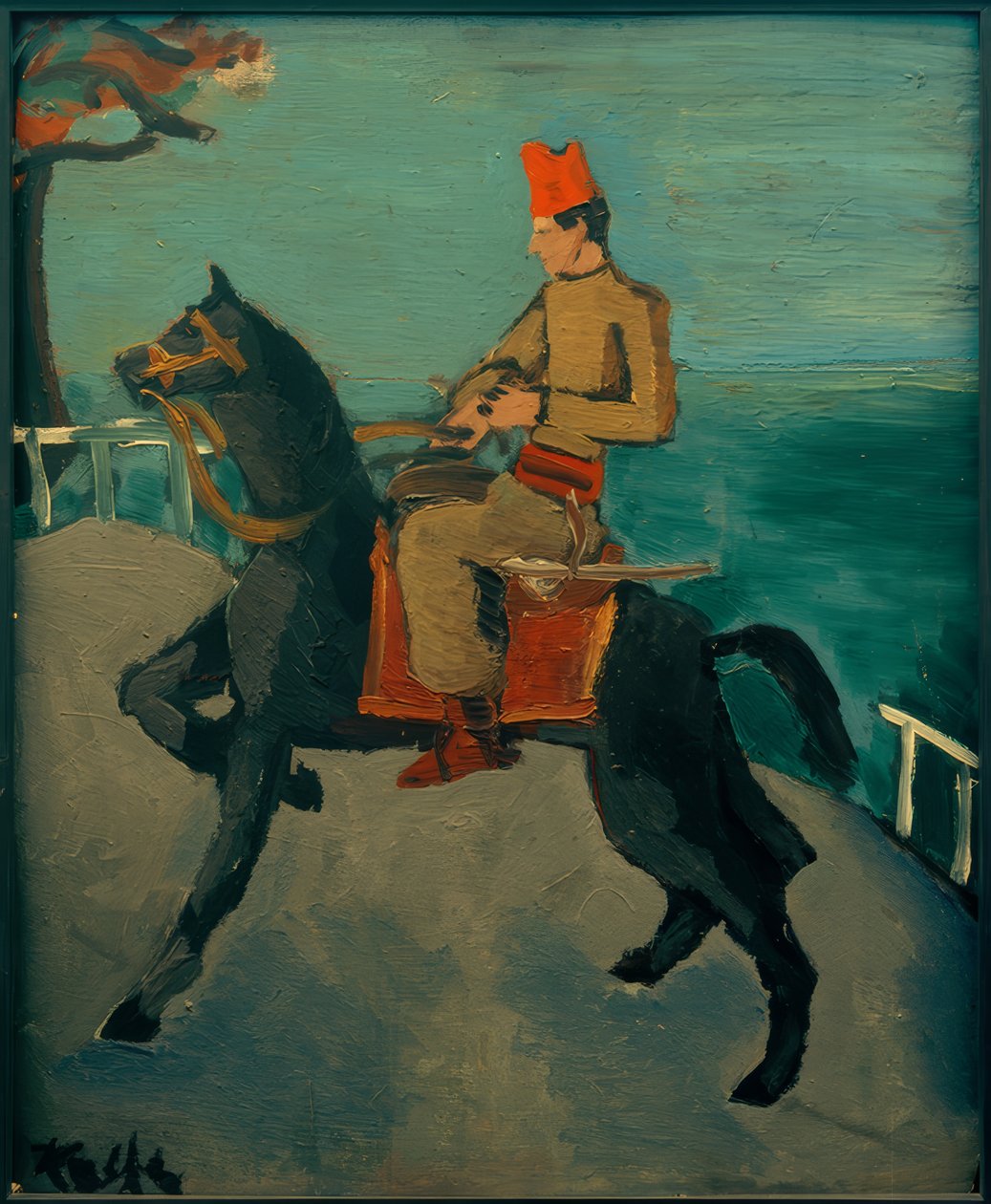 Spahi lóháton V alkotó: Helmut Kolle