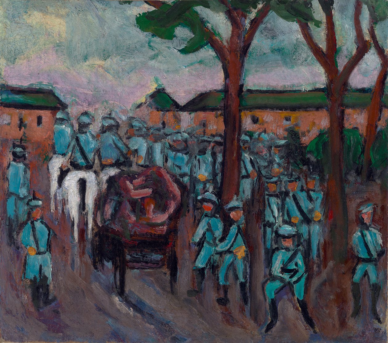 Gyalogság alkotó: Helmuth Macke