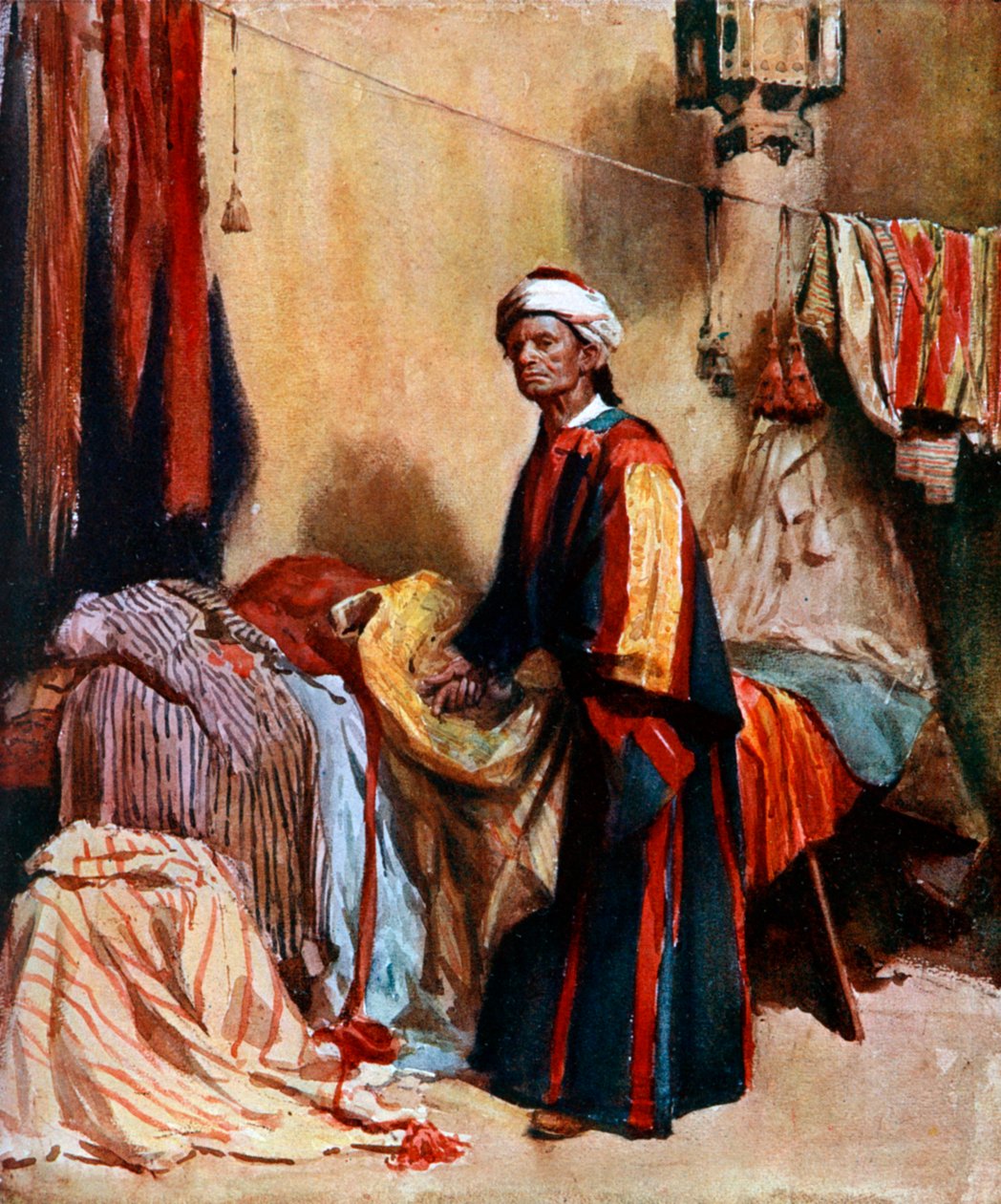 "A kereskedő", 1908-1909. alkotó: Hely Smith