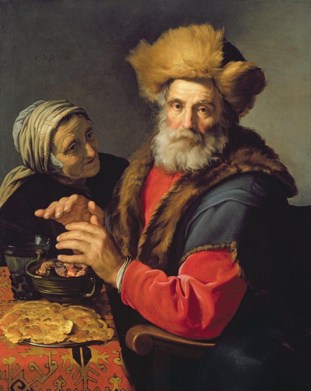 A tél allegóriája, 1631 alkotó: Hendrick Bloemaert