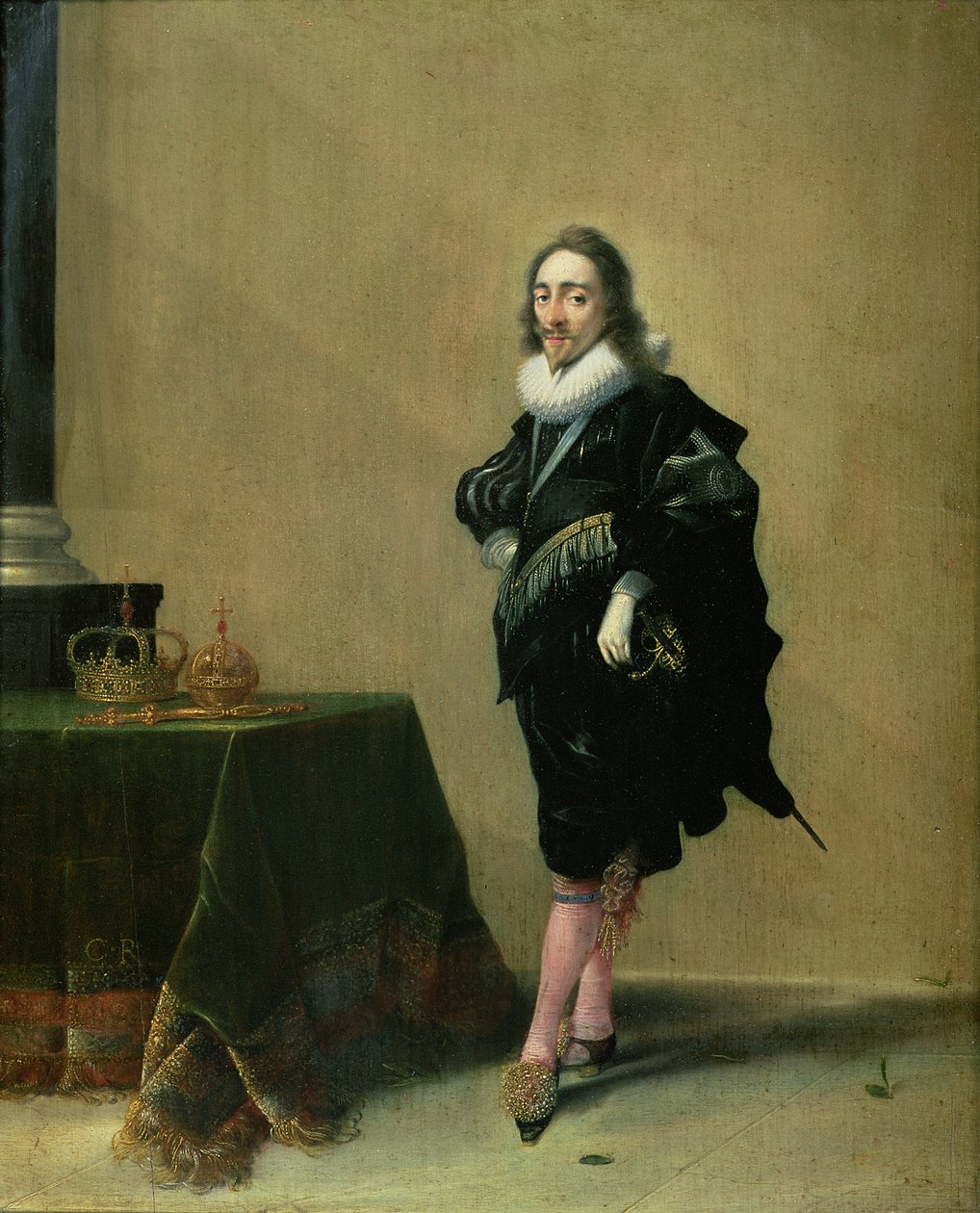 I. Károly (1600-49) portréja 1632 alkotó: Hendrick Gerritsz Pot