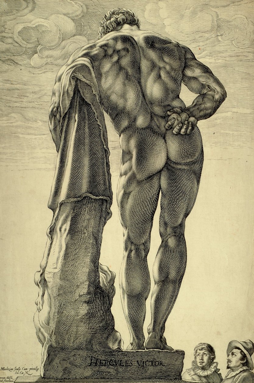 Farnese Hercules alkotó: Hendrik Goltzius