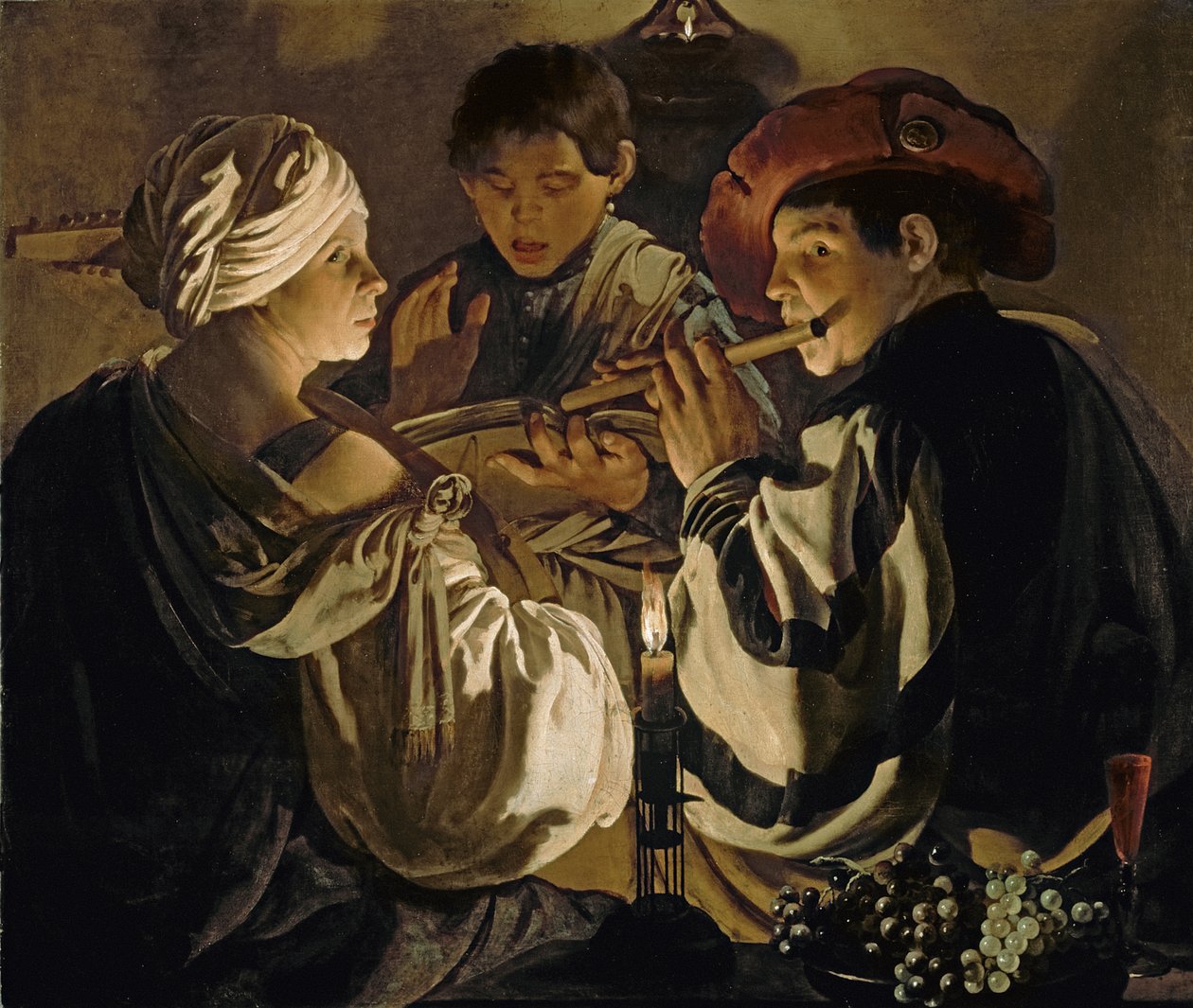 Koncert, 1626 körül alkotó: Hendrick ter Brugghen