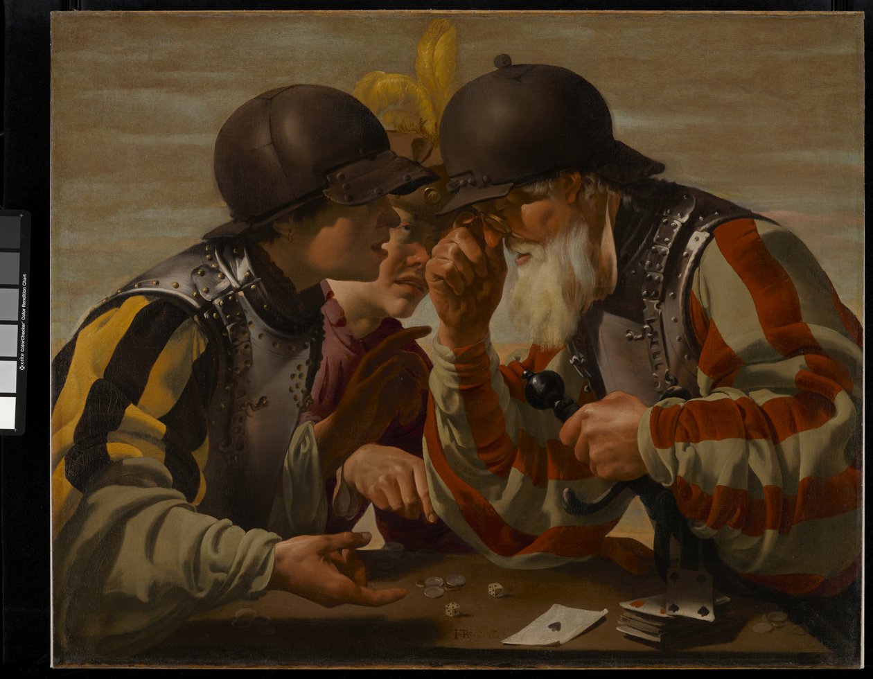 A szerencsejátékosok, 1623 alkotó: Hendrick ter Brugghen