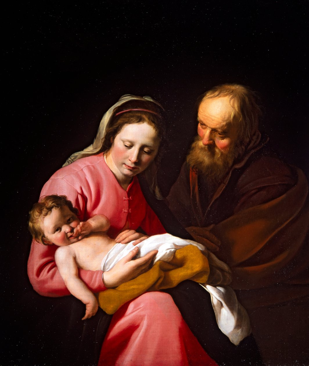 A Szent Család alkotó: Hendrick Bloemaert