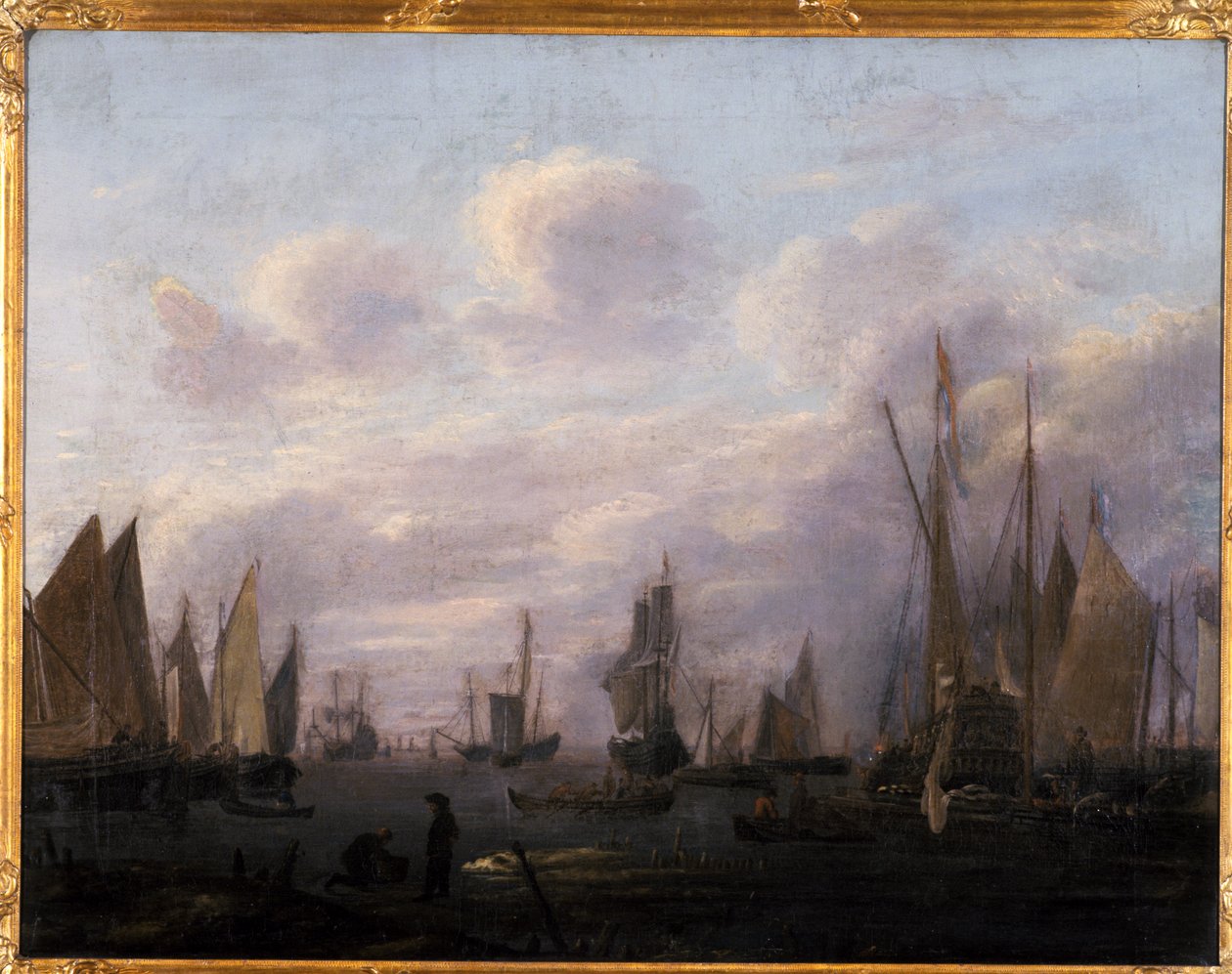Kikötő bejárata, 1700 alkotó: Hendrick Dubbels