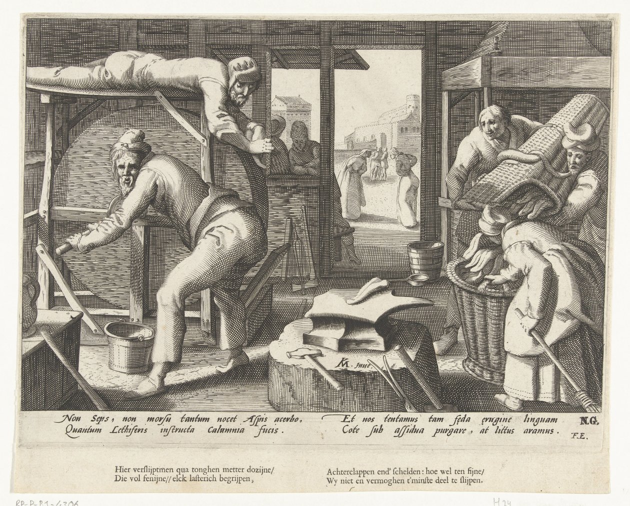 Nyelvélező alkotó: Hendrick Goltzius (attributed to workshop of)