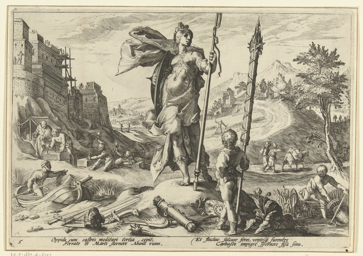 Bronzkor Ovidius metamorfózisai (sorozat címe) alkotó: Hendrick Goltzius (workshop of)