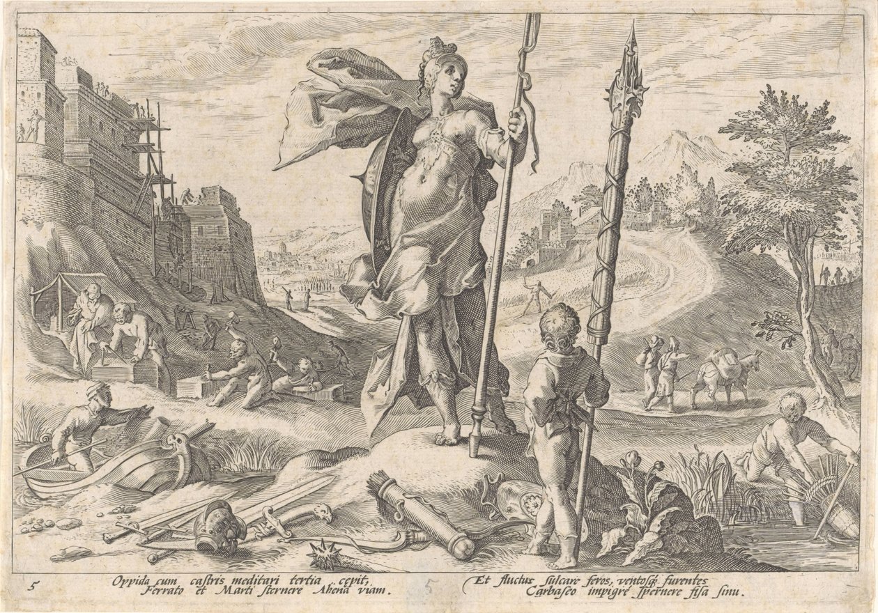 A bronzkor Ovidius metamorfózisai (sorozat címe) alkotó: Hendrick Goltzius (workshop of)