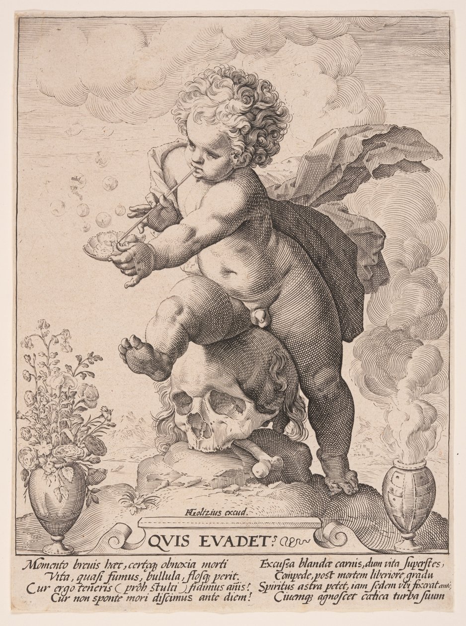 A mulandóság allegóriája (Quis Evadet) alkotó: Hendrick Goltzius