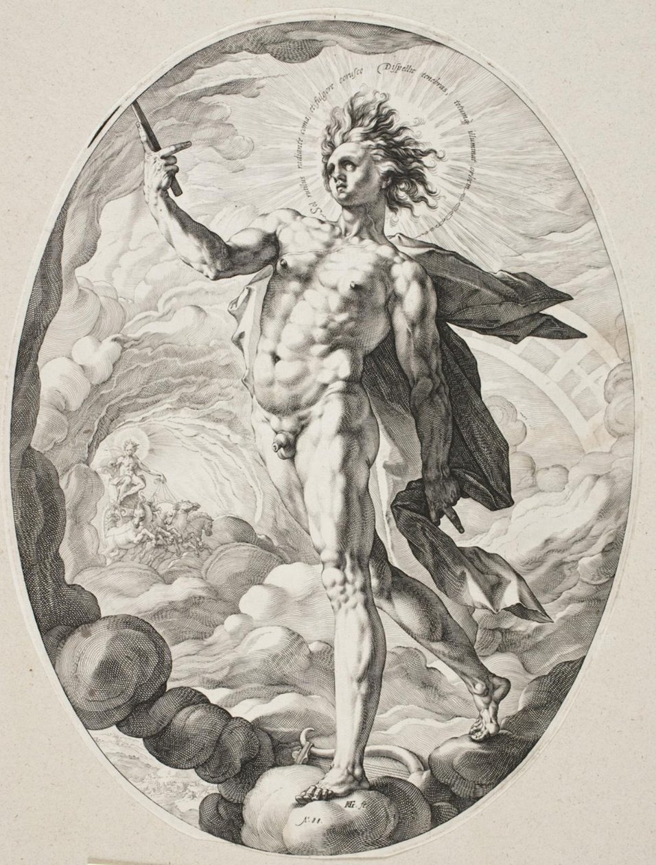 Apollo alkotó: Hendrick Goltzius