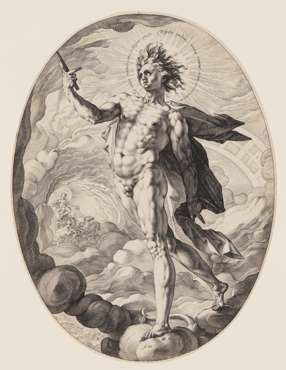 Apollo alkotó: Hendrick Goltzius