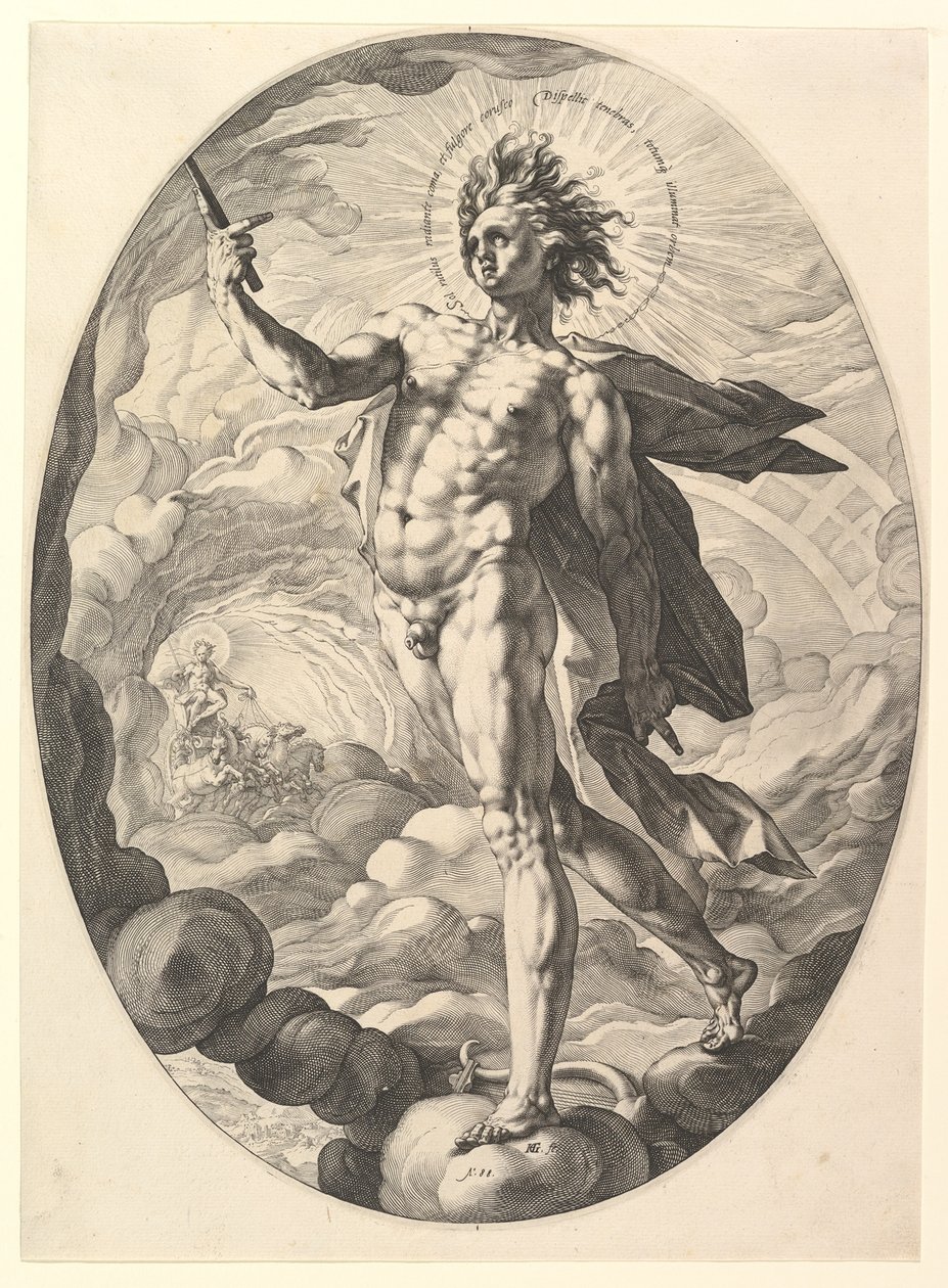 Apollón alkotó: Hendrick Goltzius