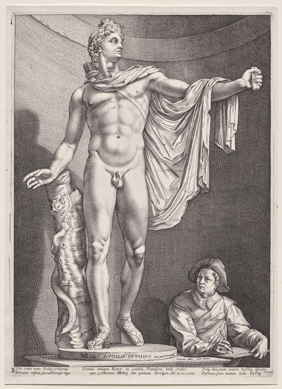 Belvederei Apollón alkotó: Hendrick Goltzius