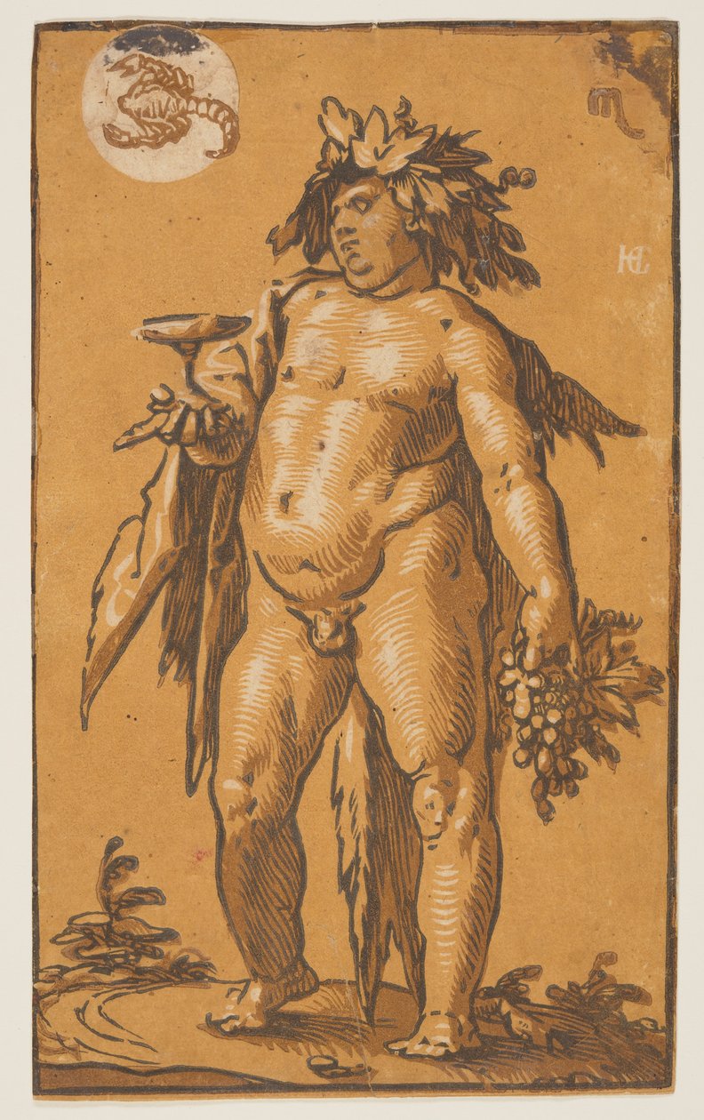Bacchus alkotó: Hendrick Goltzius