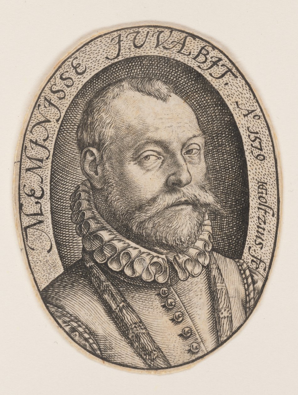 Egy férfi mellszobra jobbra néző alkotó: Hendrick Goltzius