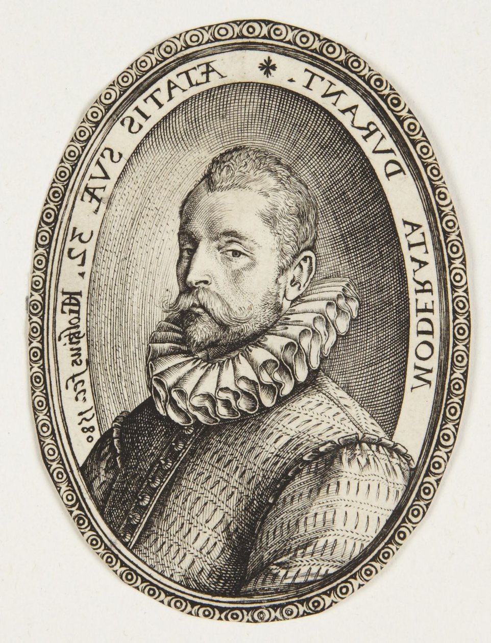 Balra néző férfi mellszobra alkotó: Hendrick Goltzius