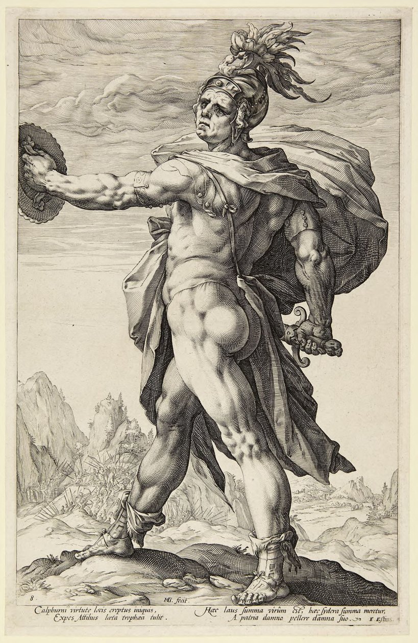Calphurnius alkotó: Hendrick Goltzius