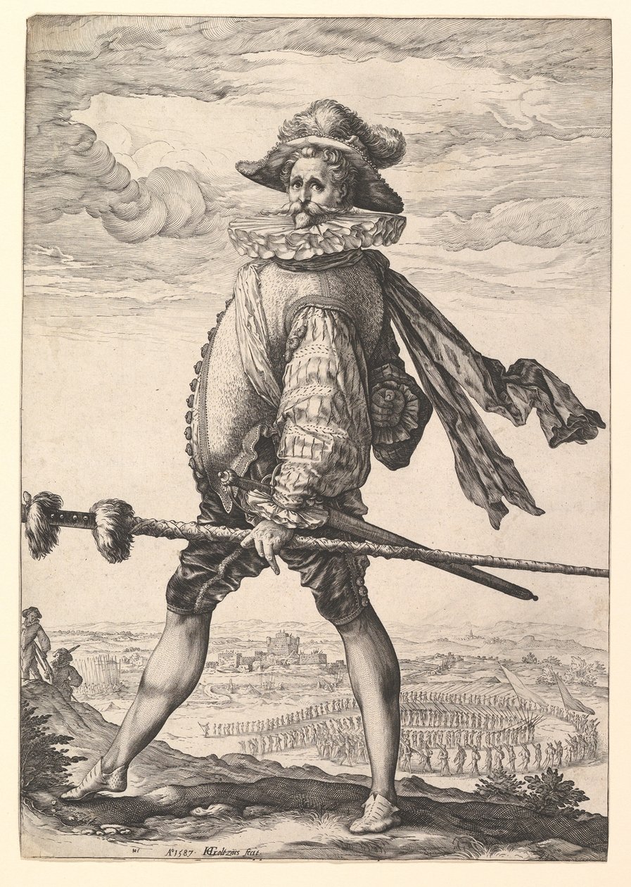 Gyalogos százados alkotó: Hendrick Goltzius